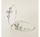 Mission Cross Hook-On Bracelet with Turquoise