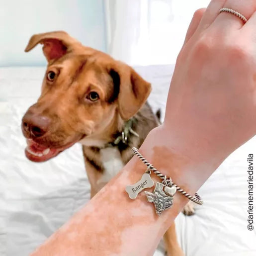Twisted Wire Hook-On Bracelet