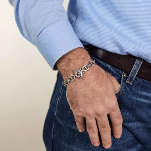 Anchor Chain Link Bracelet