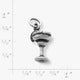 Margarita Glass Charm