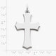 Beveled Clechee Cross Pendant