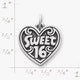 "Sweet 16" Charm