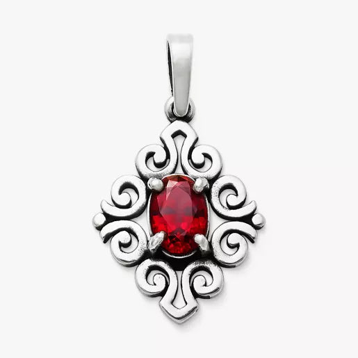 Spanish Lace Birthstone Pendant