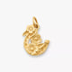 Floral Horseshoe Charm