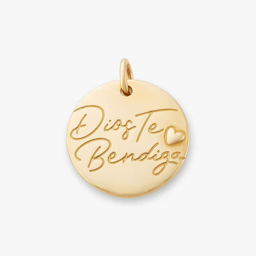 "Dios Te Bendiga" Charm