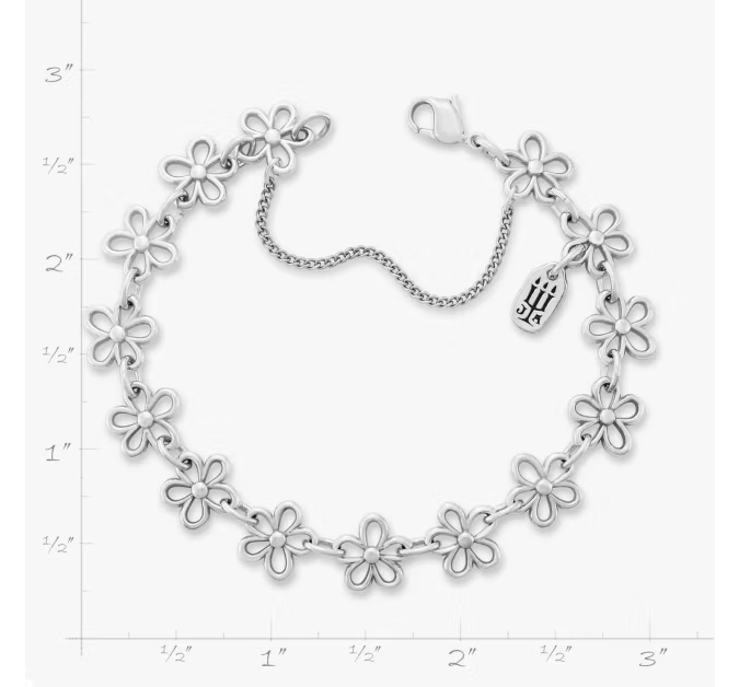 Daisy Charm Bracelet