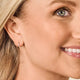 Classic Hammered Hoops