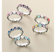 Enamel Connected Stars Ring
