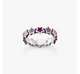 Enamel Connected Stars Ring