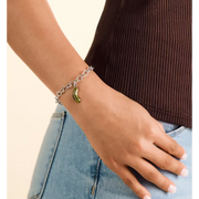 Enamel Pickle Charm