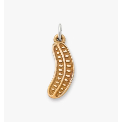 Enamel Pickle Charm