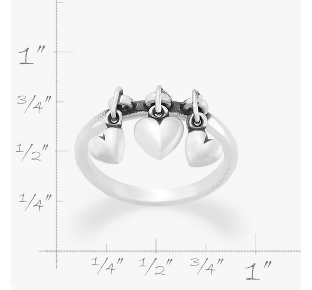 Heart Drops Ring