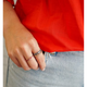 Hearts and Beads Ring