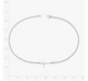 Horizon Cross Anklet