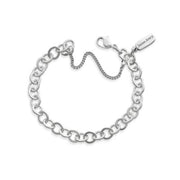 Forged Link Charm Bracelet