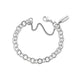 Forged Link Charm Bracelet
