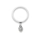Mini Strawberry Charm Dangle Ring