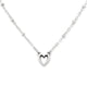 Delicate Heart Beaded Necklace and Ring