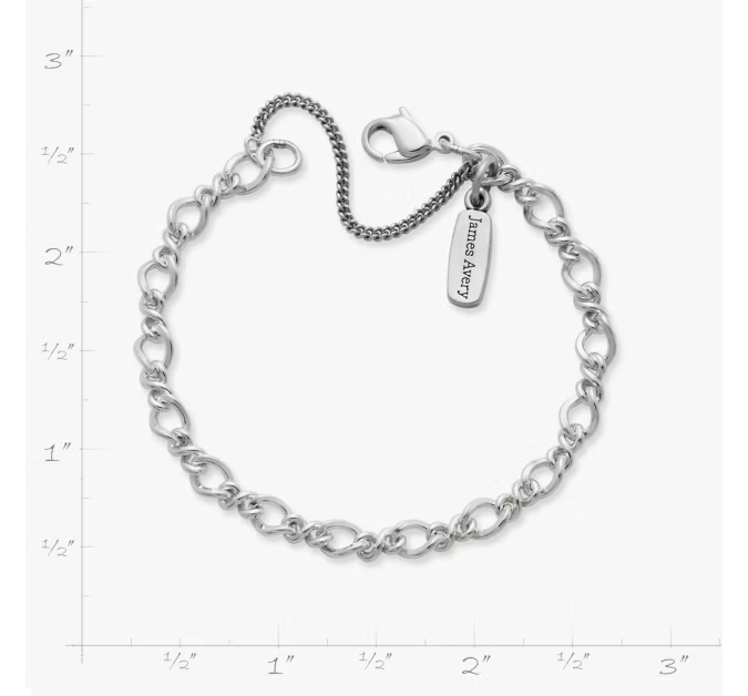 Medium Twist Charm Bracelet