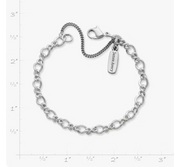 Medium Twist Charm Bracelet