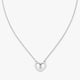 Dancing Gemstone Heart Necklace