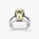Oval Gemstone Ring