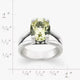 Oval Gemstone Ring