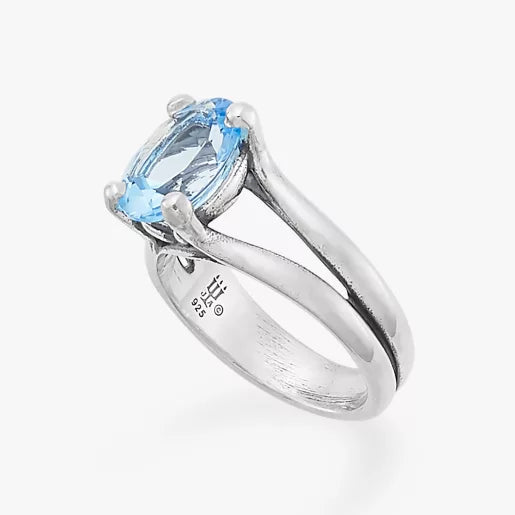 Oval Gemstone Ring