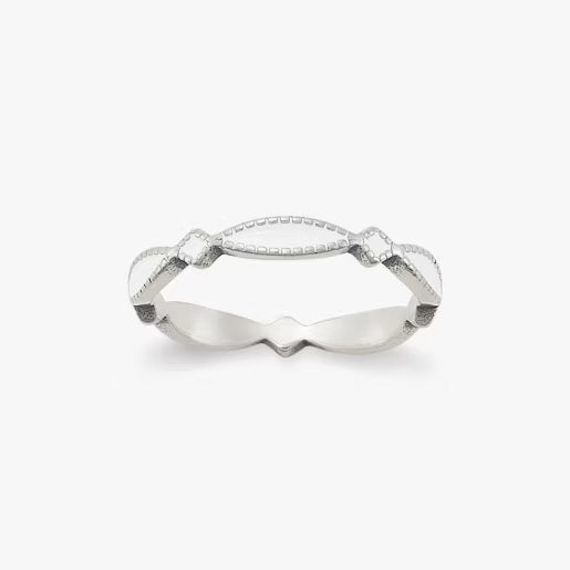 Enamel Cordoba Stacker Ring