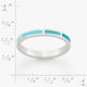 Enamel Mosaic Stacker Ring