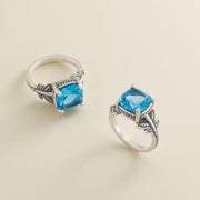 Trellis Gemstone Ring