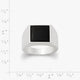 Classic Gemstone Signet Ring