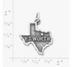 "Fort Worth" Charm