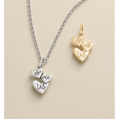"You Me Us" Charm