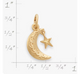 Adorned Starry Night Charm