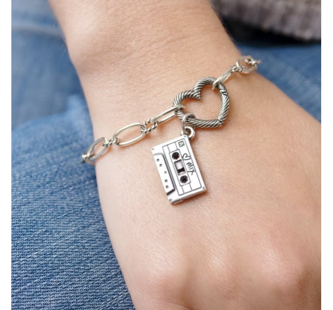 Changeable Heart Charm Bracelet