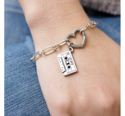 Changeable Heart Charm Bracelet