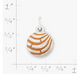 Enamel Concha Charm