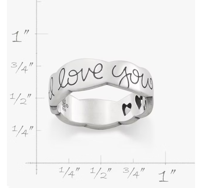 I Love You Mom Ring