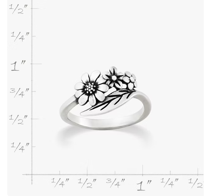 Floral Wrap Ring