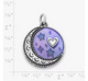 To the Moon and Back Sculpted Layered Gemstone Pendant