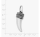 Beaded Horn Pendant
