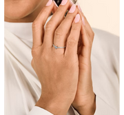 Chevron Cross Ring