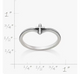 Chevron Cross Ring