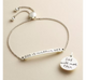 God is Within Her Slider Bracelet