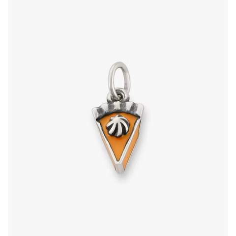 Enamel Pumpkin Pie Charm