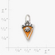 Enamel Pumpkin Pie Charm