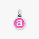 Enamel Initial Disc Charm
